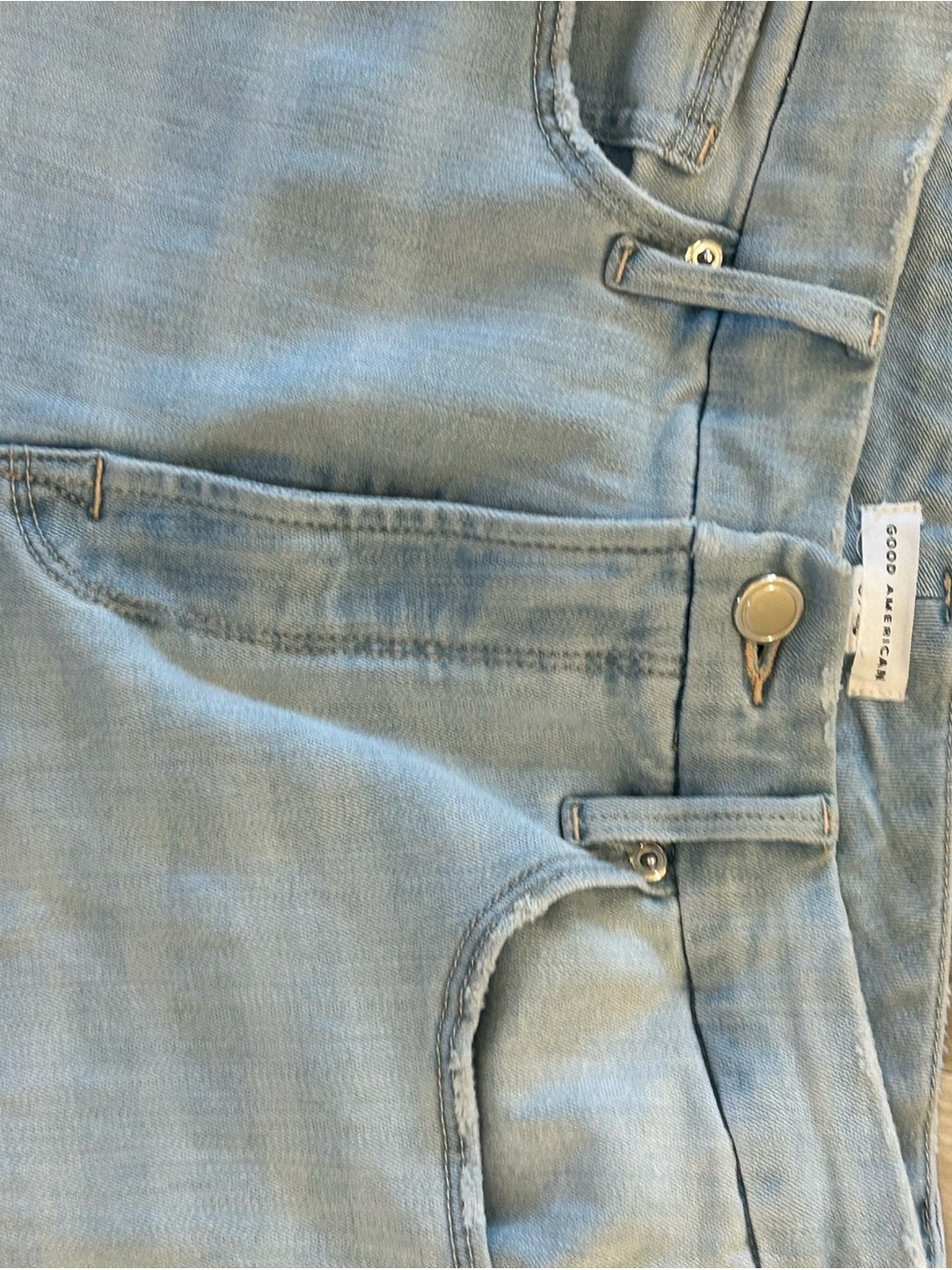 Good American Light Blue Skinny Jeans